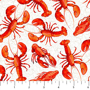 Atlantic Coast Lobsters White/Red