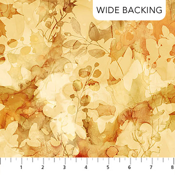 Autumn Breeze Leaf Backing Ochre
