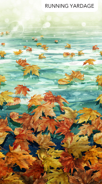 Autumn Breeze Ombre Ry Teal Multi