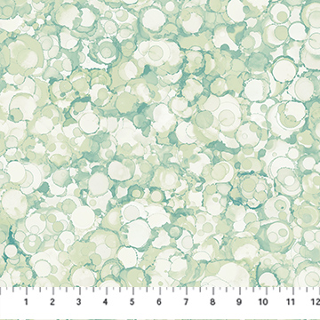 Autumn Breeze Bubbles Teal/Green
