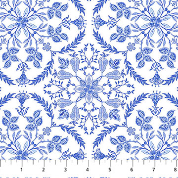 Delft Dynasty Tile White/Blue