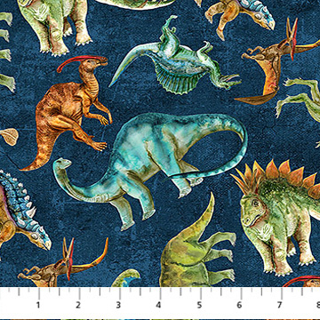 Dino Roar Dino Toss Navy Multi