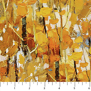 First Snow Ochre Trees Ochre Multi