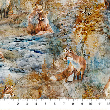 Fox Den Fox Dense Blue Multi
