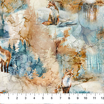 Fox Den Fox Open Beige Multi