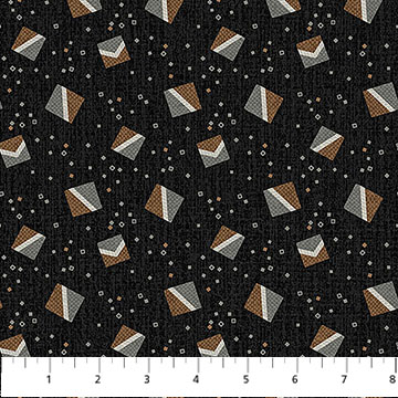 Haberdashery Sm Block Toss Black Multi