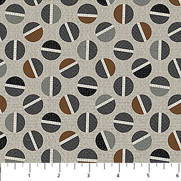 Haberdashery Circle Toss Mid Gray Multi