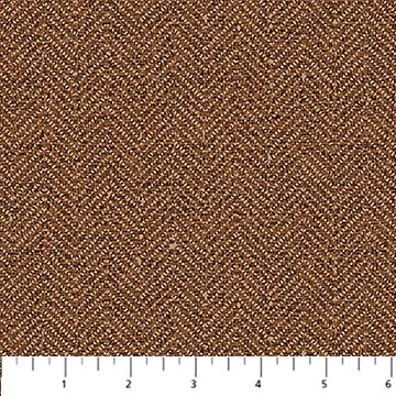 Haberdashery Chevron Rust