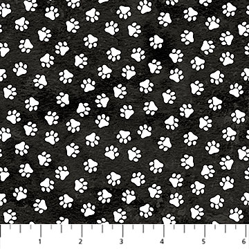 Hide And Seek Cat Paws Black/White