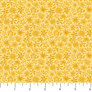 Hide And Seek Floral Blender Yellow