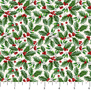 Highland Heart Small Holly Cream Multi