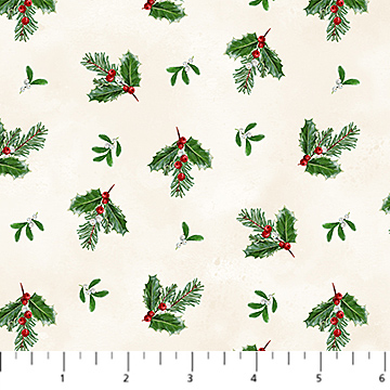 Highland Heart Holly Toss Cream Multi