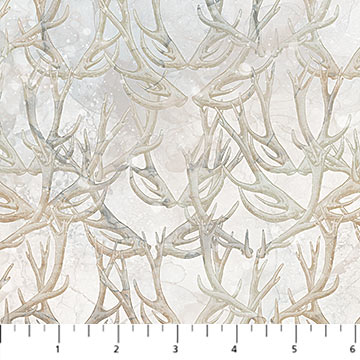 Highland View Antlers White Multi