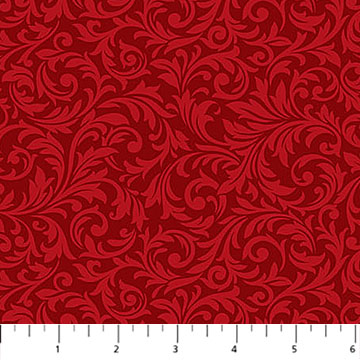 Holiday Joy Scroll Red