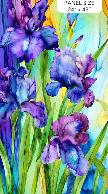 Infatuation Panel Purple Multi