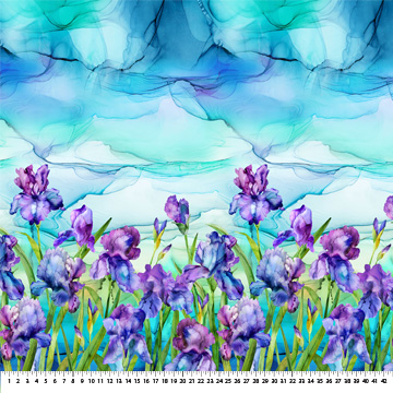 Infatuation Floral Ombre Purple Multi