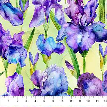 Infatuation Iris Feature Green Multi
