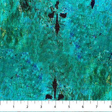 Lily Pond - FROND Fleur De Lis Teal