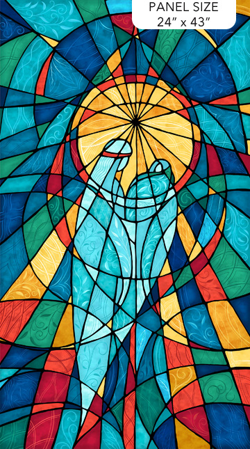 Nativity Nativity Panel Teal Multi