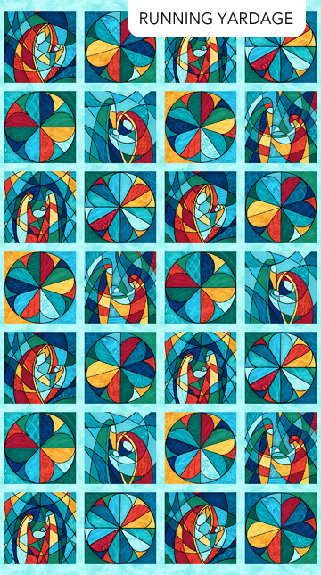 Nativity Nativity Blocks Turquoise Multi
