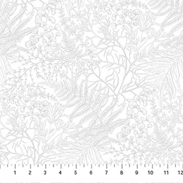 Nature's Sketchbook Ferns White Pigment