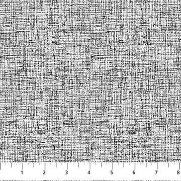 Nature's Sketchbook Gauze White/Black