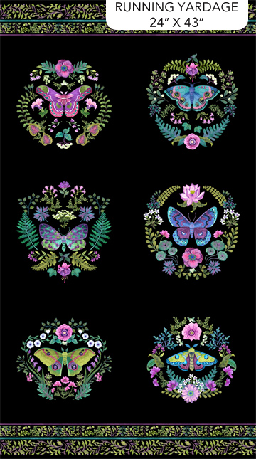 Nightshade Blocks Black Multi