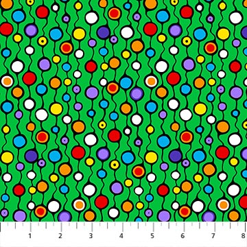 The Four Seasons Multi Dots Green Multi