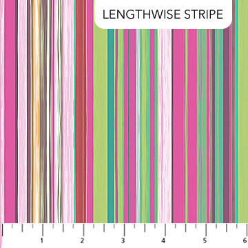 Topsy Turtles Plain Stripe Pink Multi