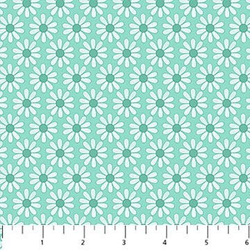Topsy Turtles Flower Blender Turq Multi