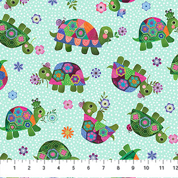 Topsy Turtles Turtles Turq Multi