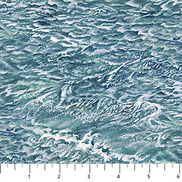 Voyage - Naturescapes Waves Blue Multi