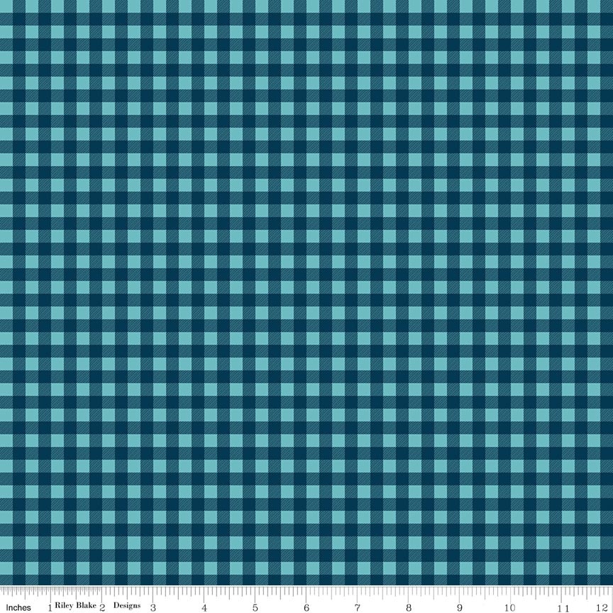 A Perfect Winter Plaid Navy