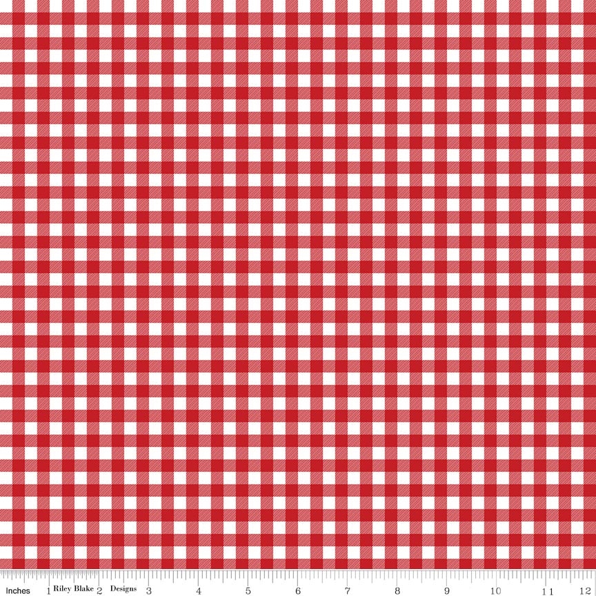 A Perfect Winter Plaid Red