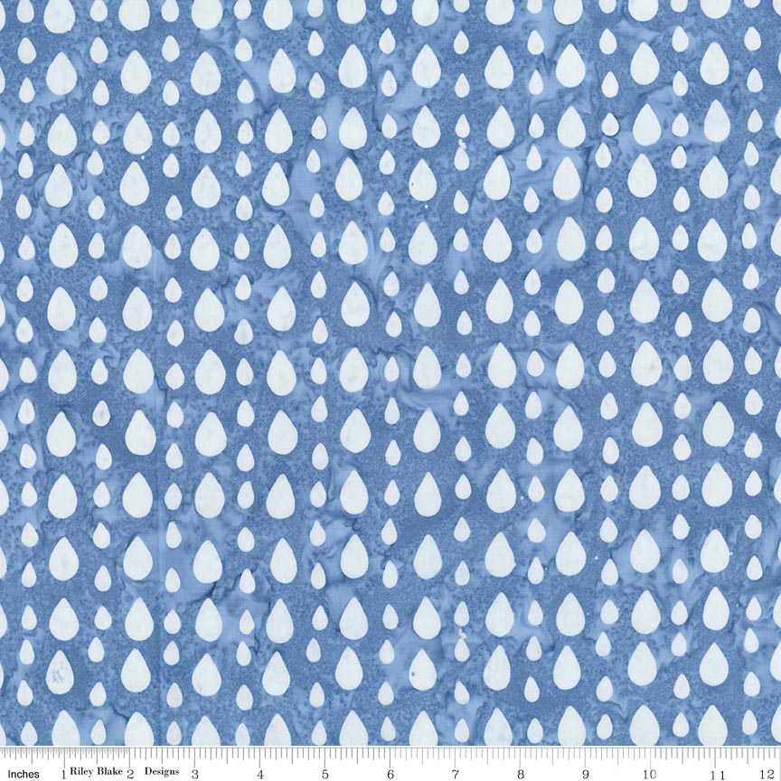 Batiks Around the World - London Skystone