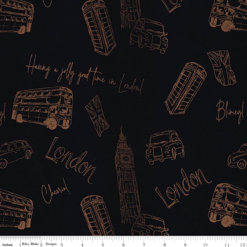 Batiks Around the World - London Raven
