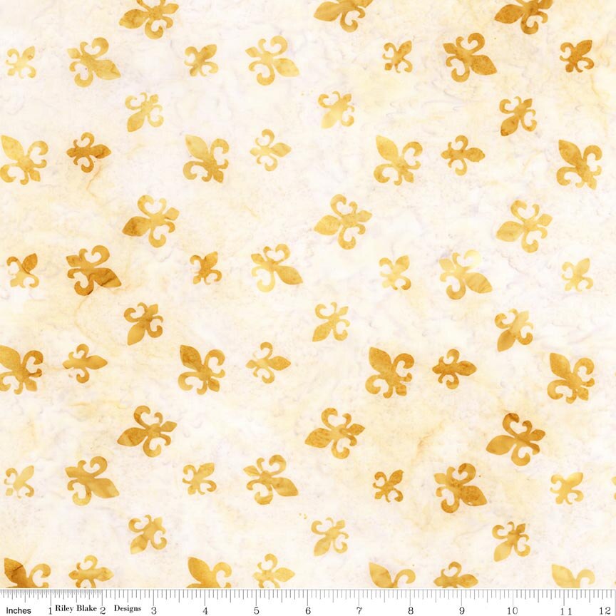 Batiks Around the World - Paris Frosted Lemon
