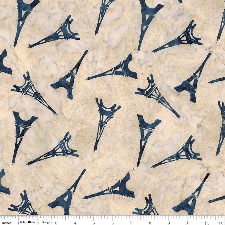 Batiks Around the World - Paris Light Brown Sugar