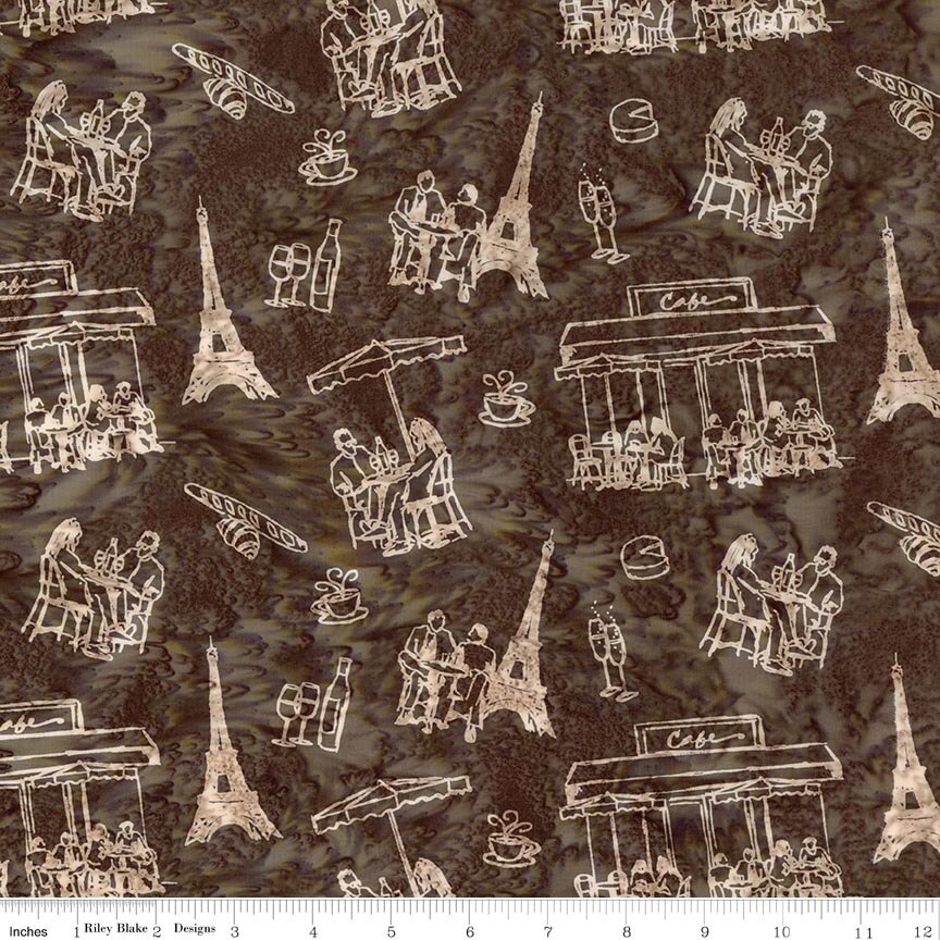 Batiks Around the World - Paris Organza