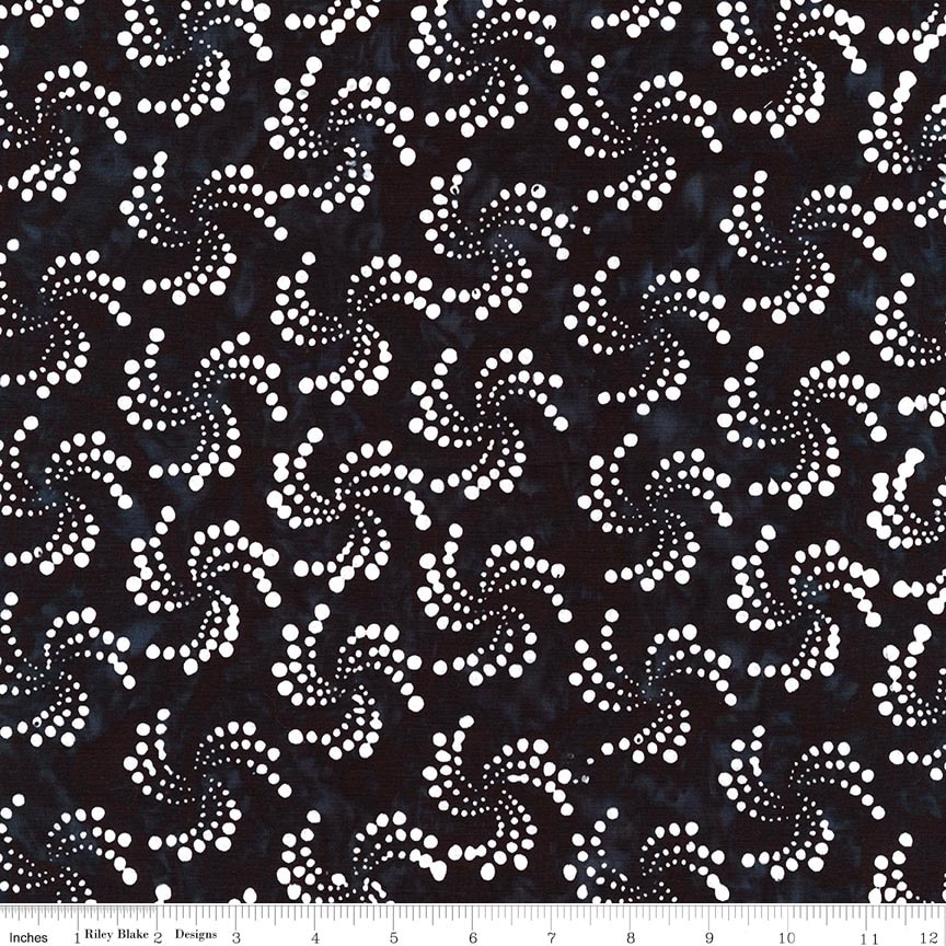 Batiks Bloom Anyway Dark Skies