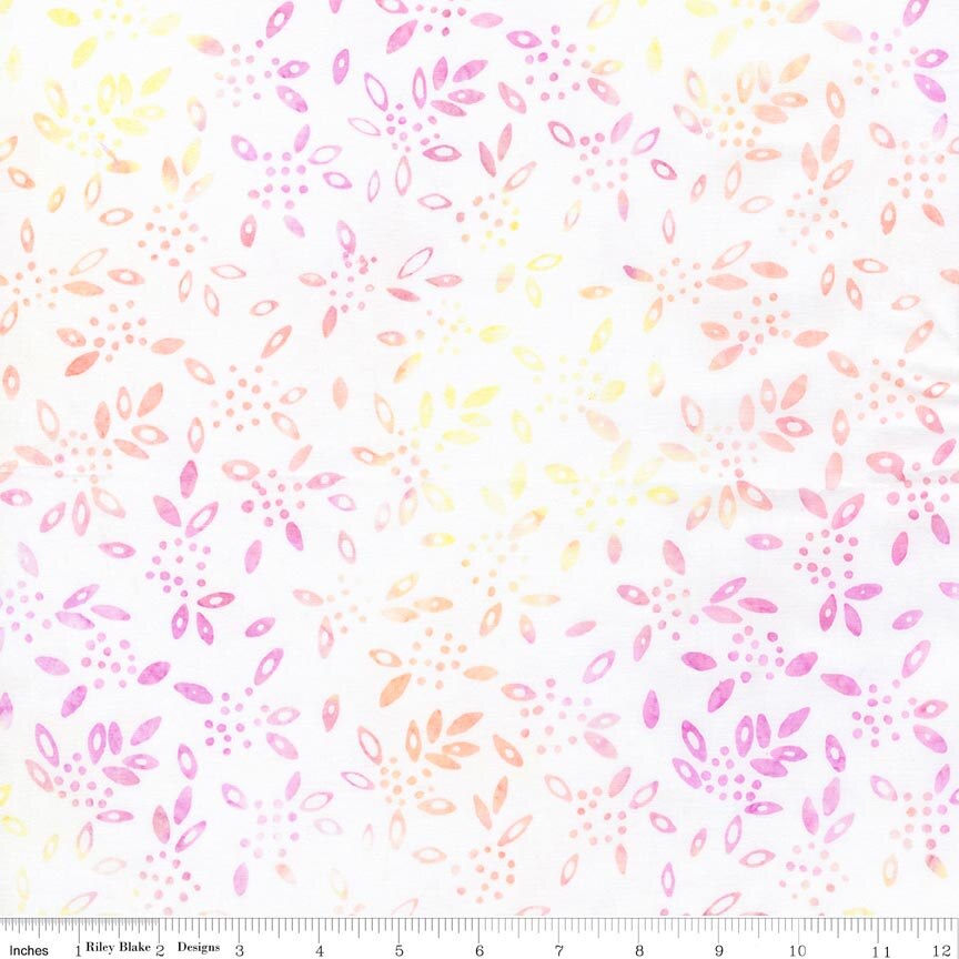 Batiks Bloom Anyway Sugar Plum