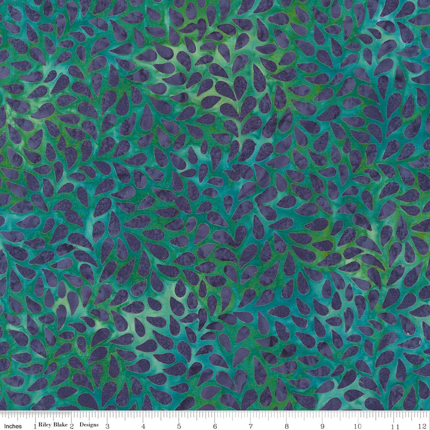 Batiks Bloom Anyway Hunter