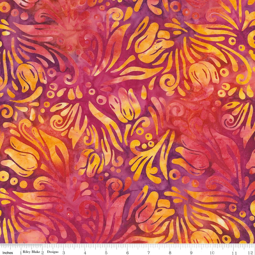 Batiks Bloom Anyway Impatiens