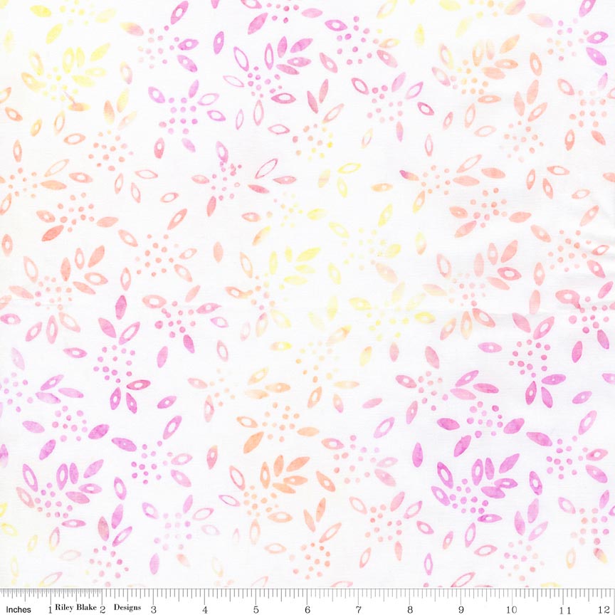 Batiks Bloom Anyway Sugar Plum