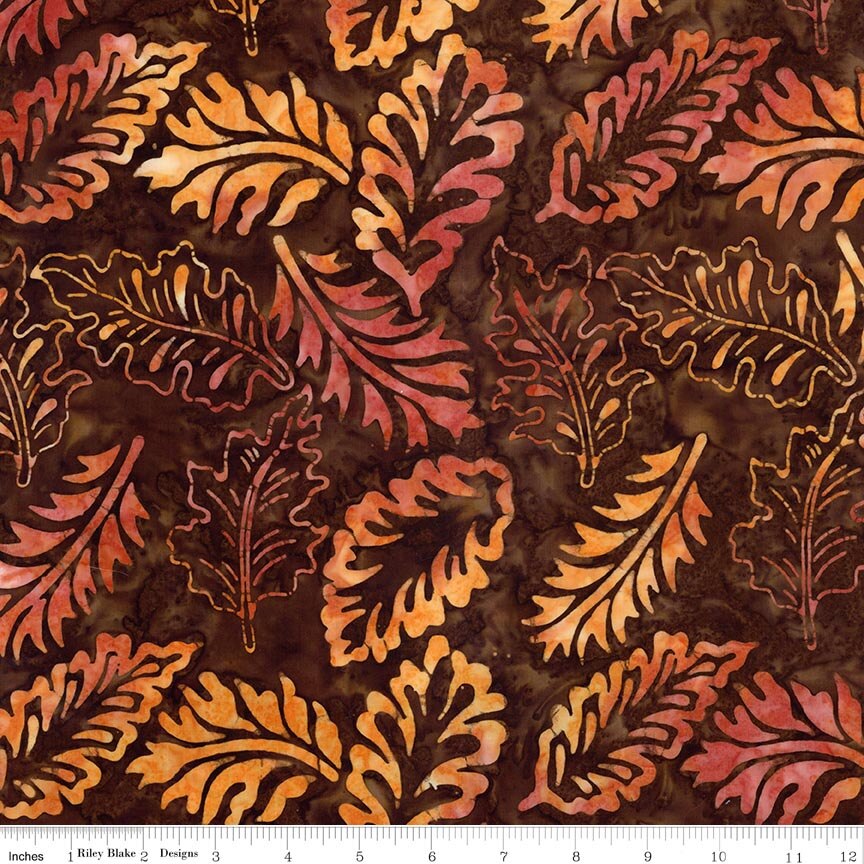 Batiks Canopy Cinnamon Grove