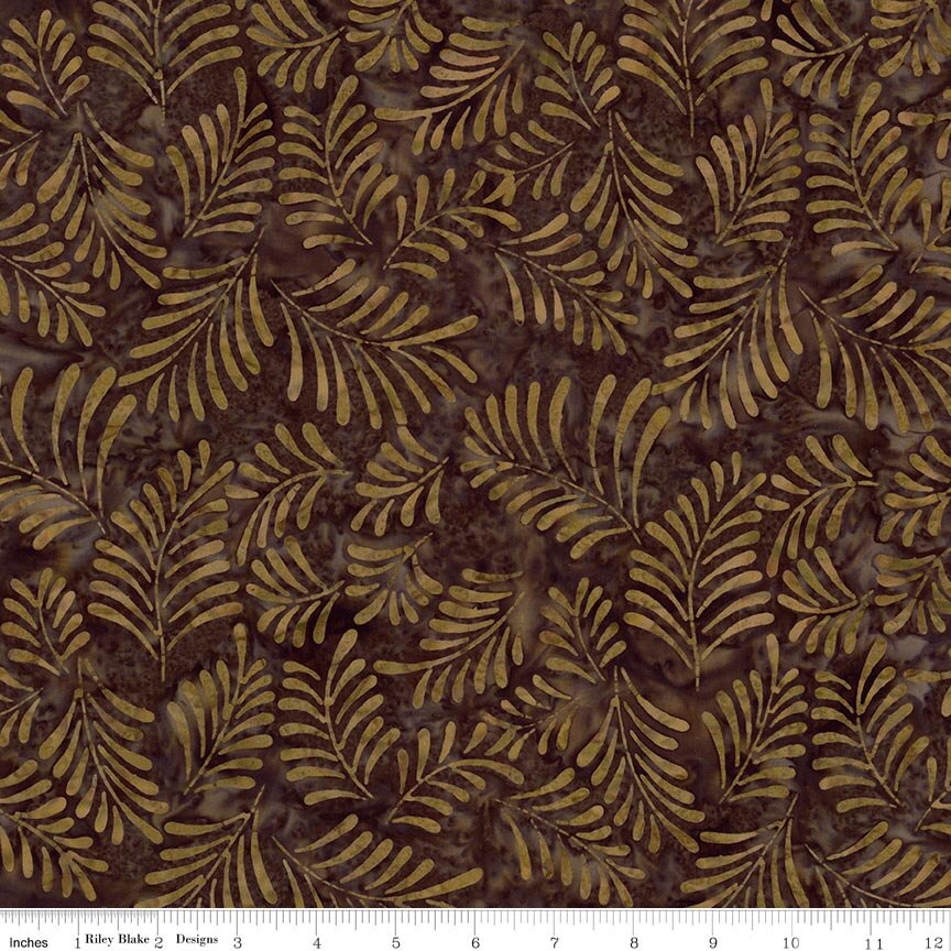 Batiks Canopy Mocha Chestnut