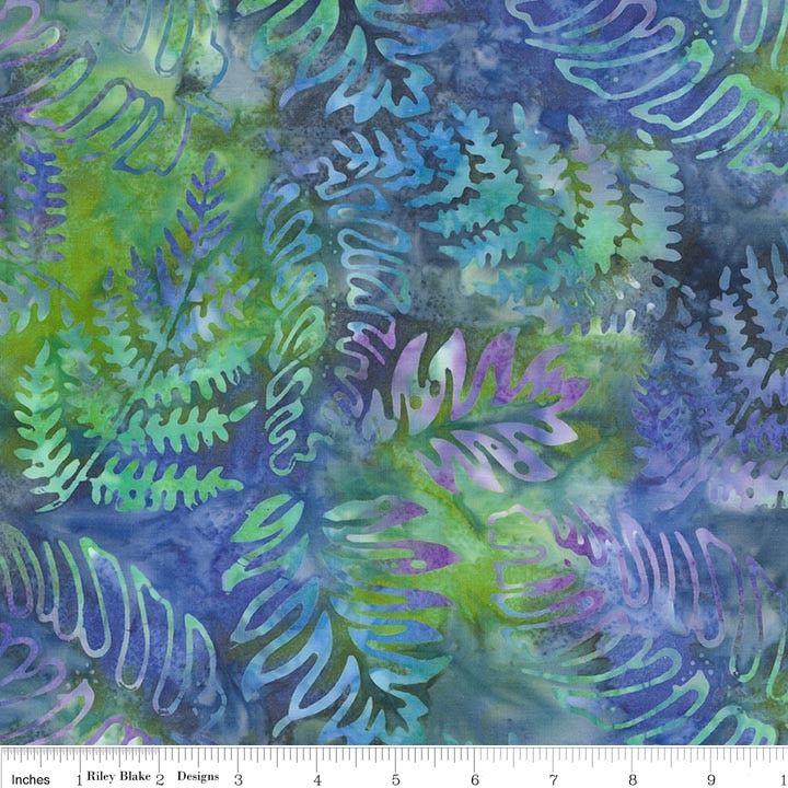 Batiks Everblue Kaleidoscope