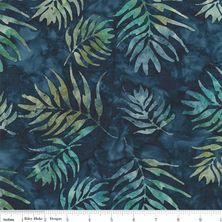 Batiks Everblue Storm Cloud