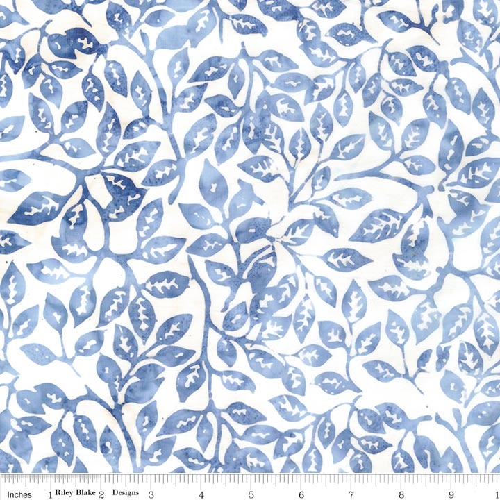 Batiks Everblue Powdered Pastels