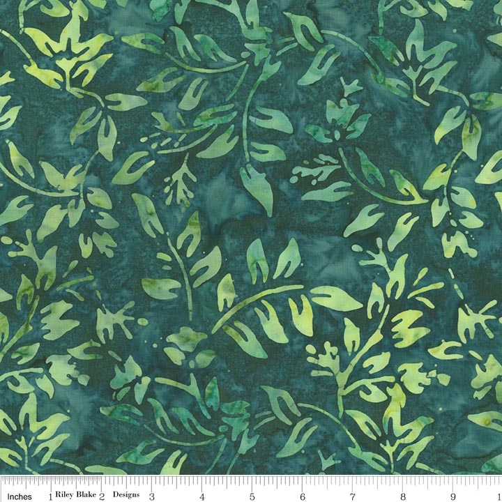Batiks Everblue Seagrass